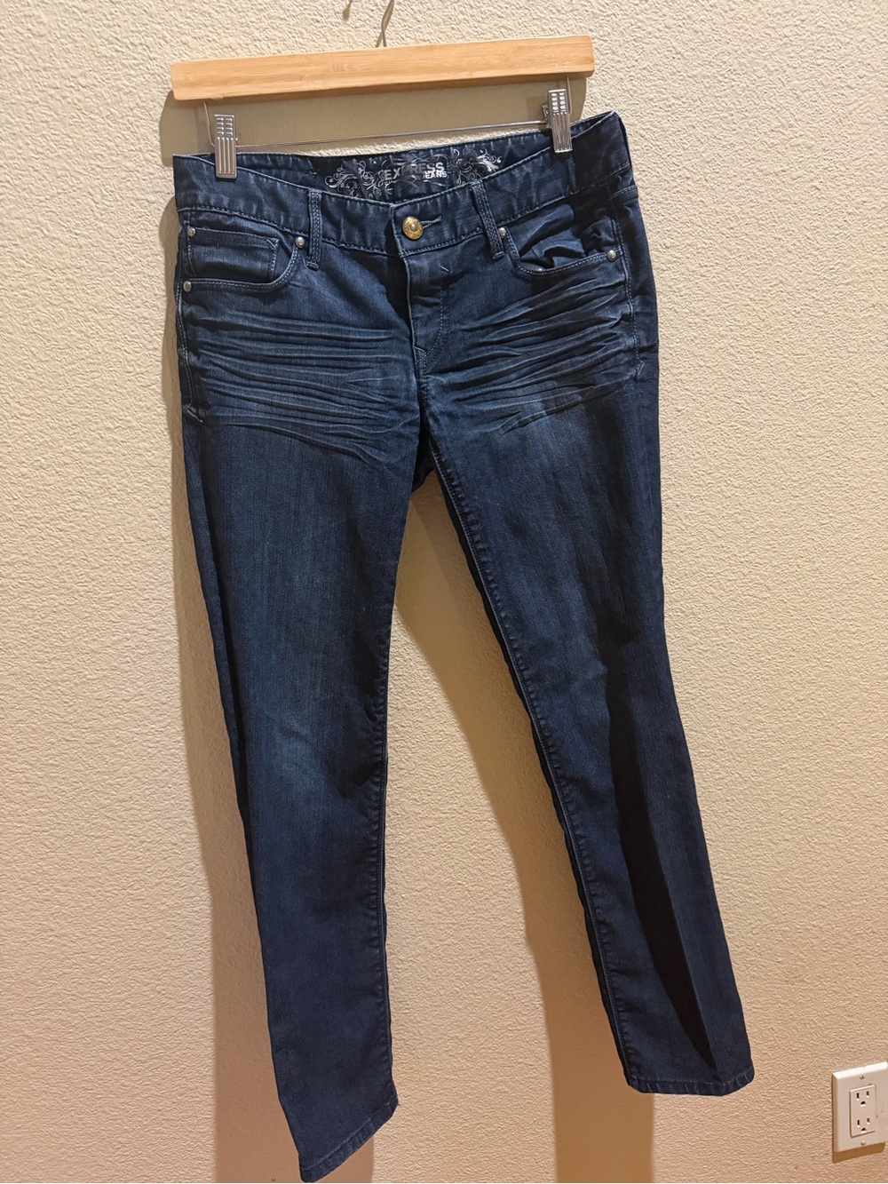 Stellah Dark Indigo Skinny Jeans
